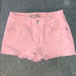 Pink Guess Shorts